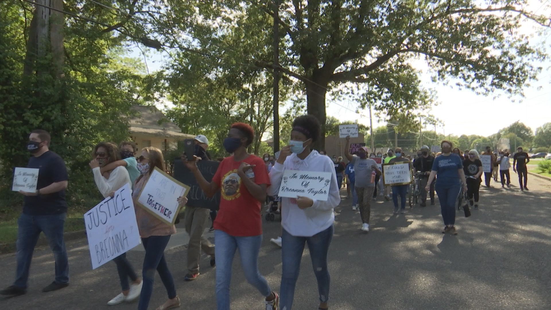 marching